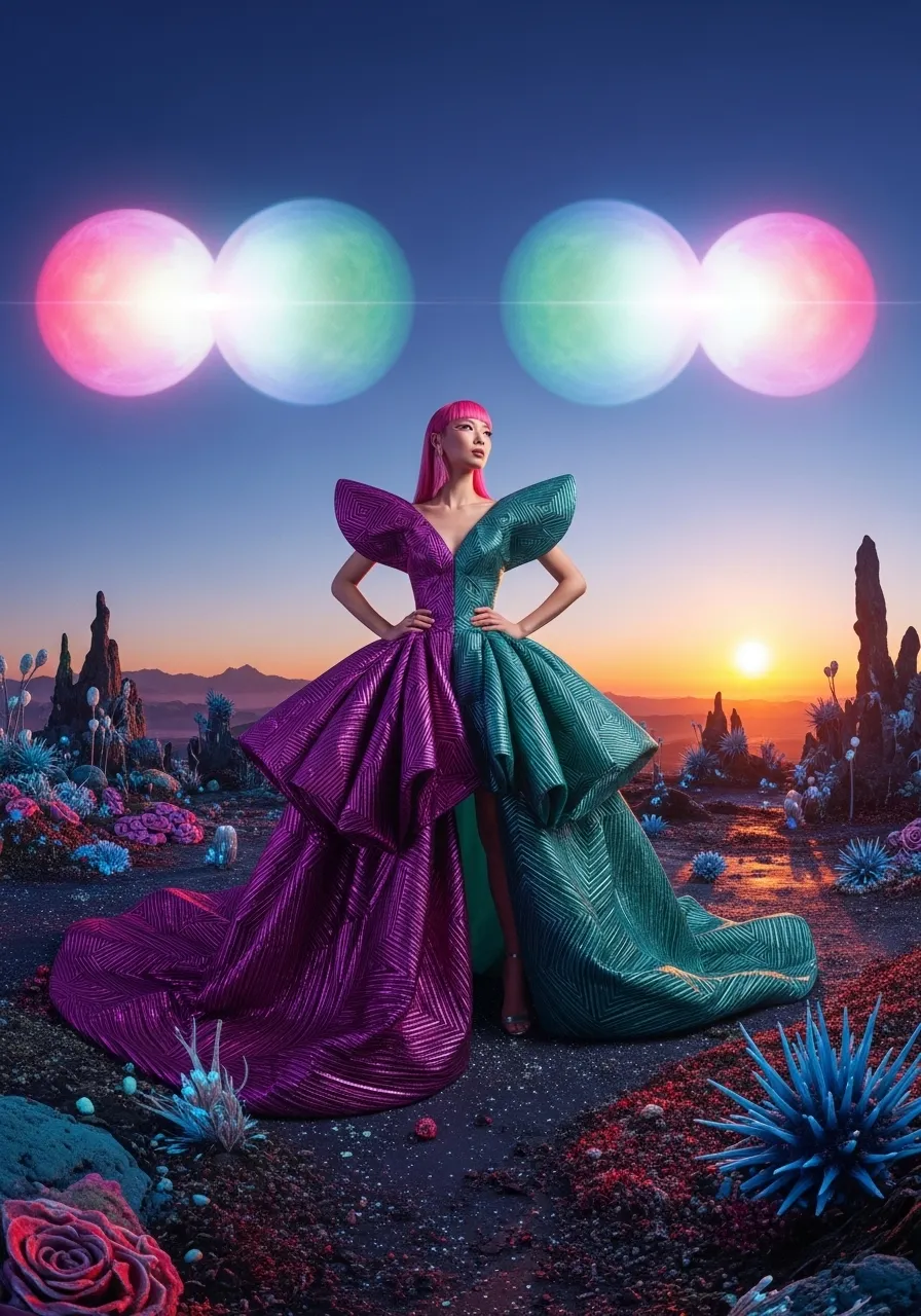 "Una donna alla moda..."