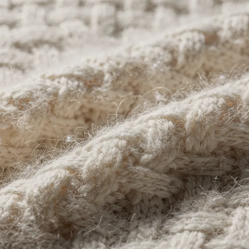 Fiber-level textile detail with realistic material properties
