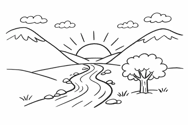 Eingabe: Handgezeichnete Skizze