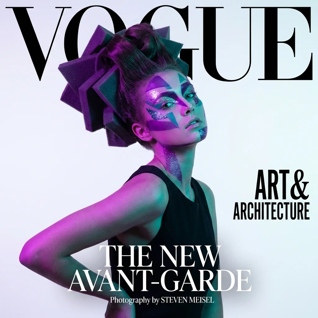 High fashion editorial quality