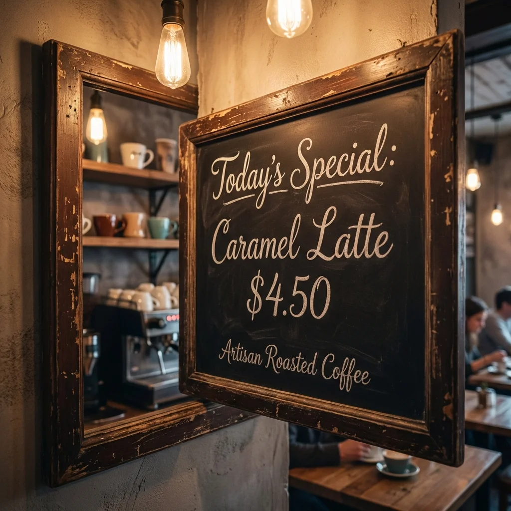 Readable handwritten typography