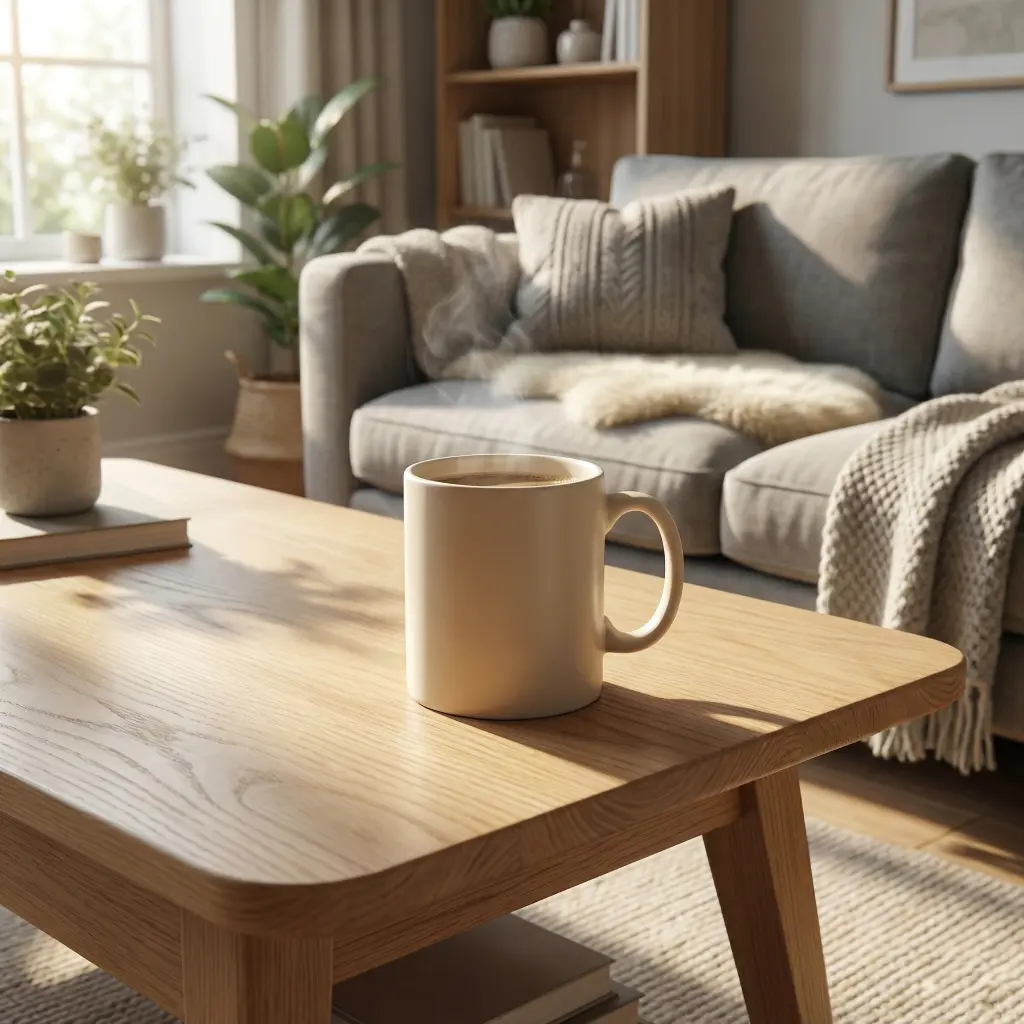 Realistic lifestyle scene with accurate lighting and shadows