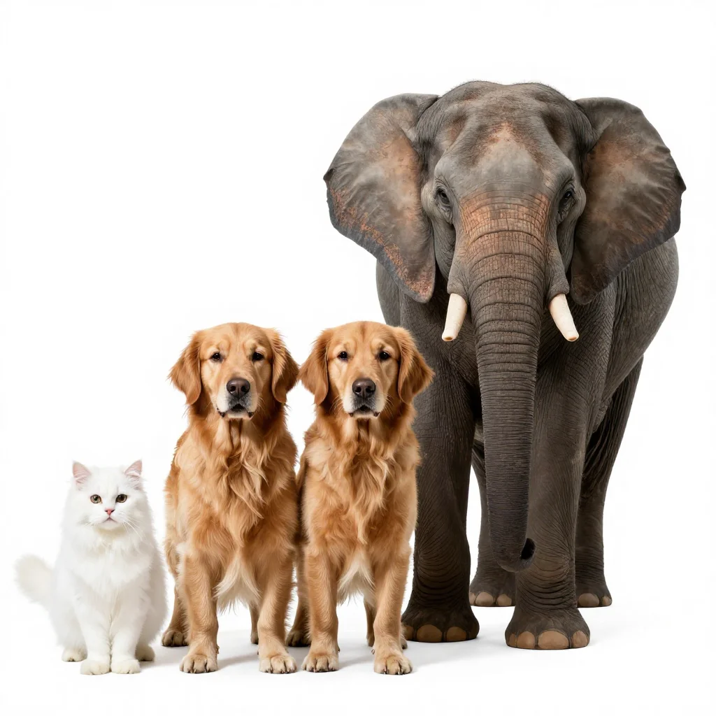 Accurate size relationships and positioning