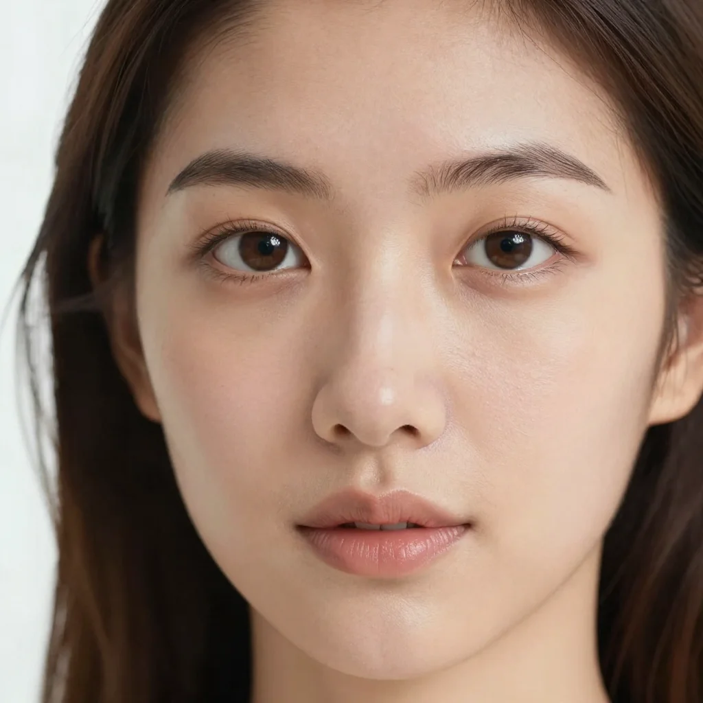 Pore-level detail with natural skin texture