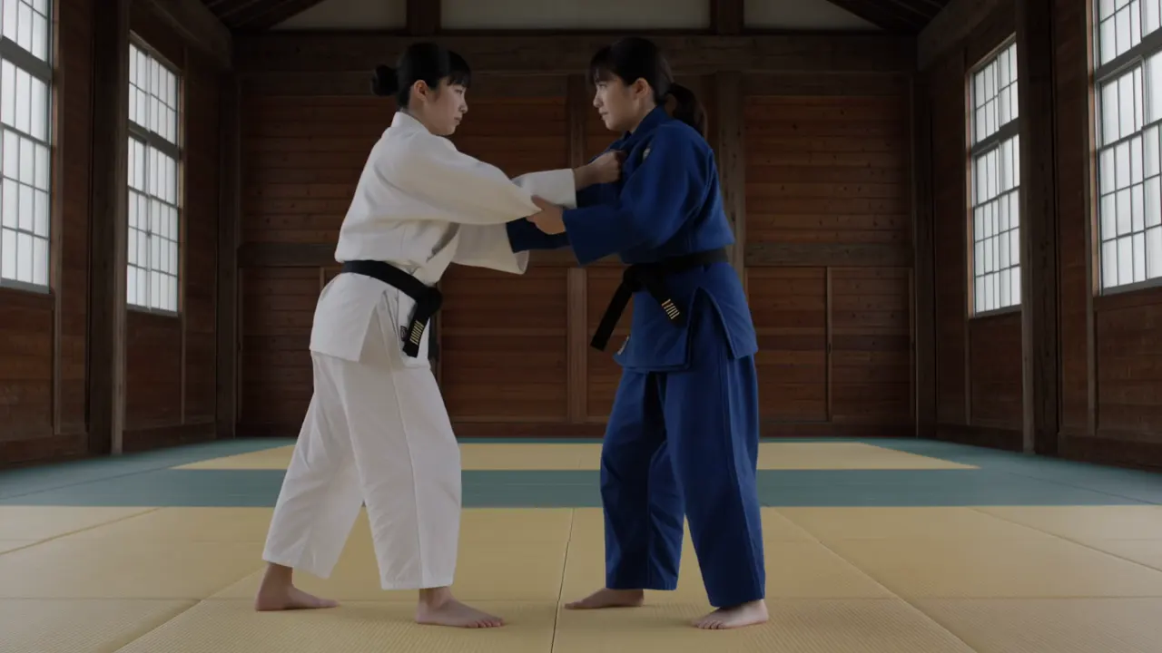 Judo hip throw