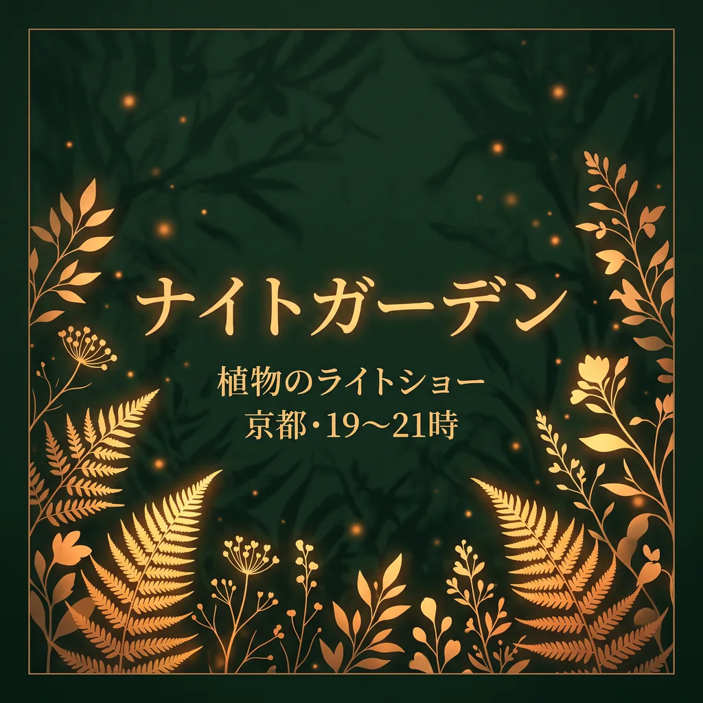 Japanese event poster